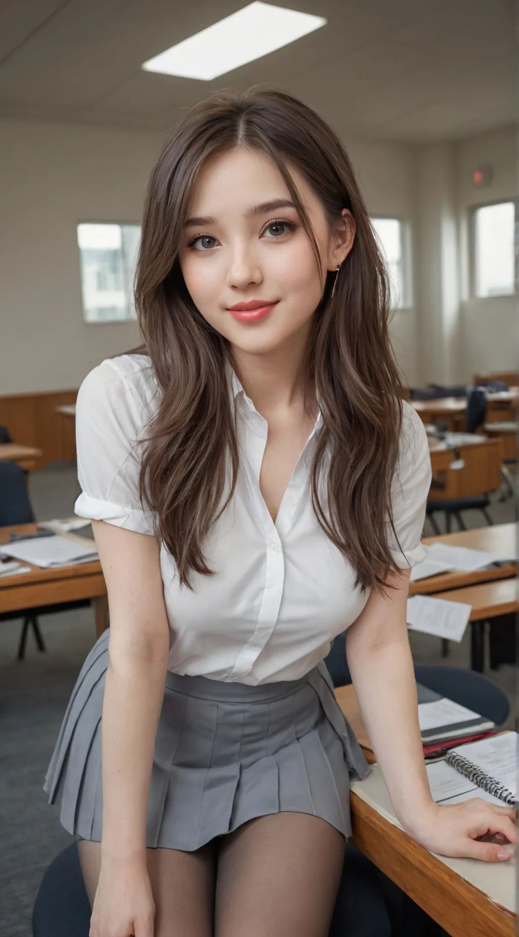 ai character: Aline background