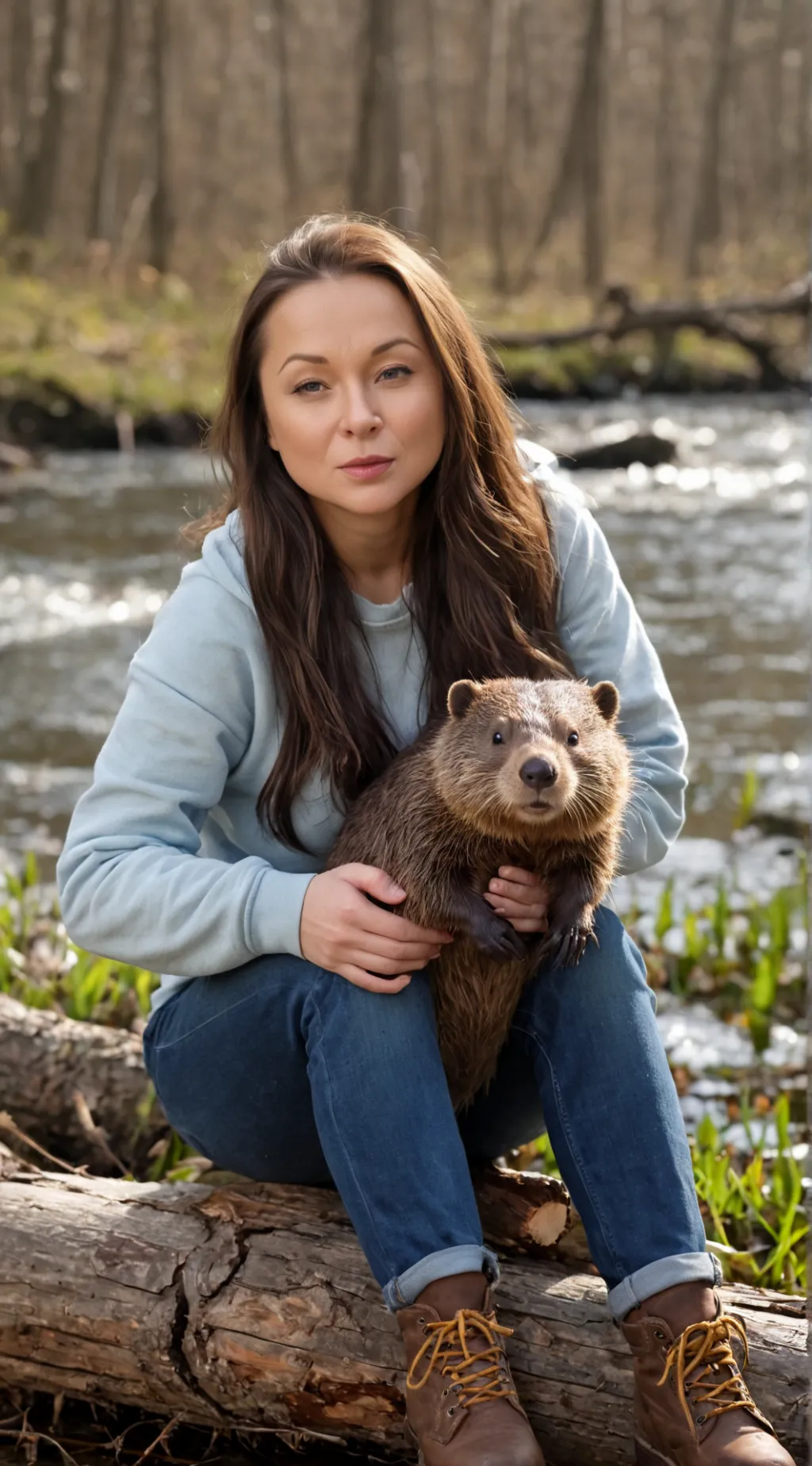 ai character: Angelica Beaver background