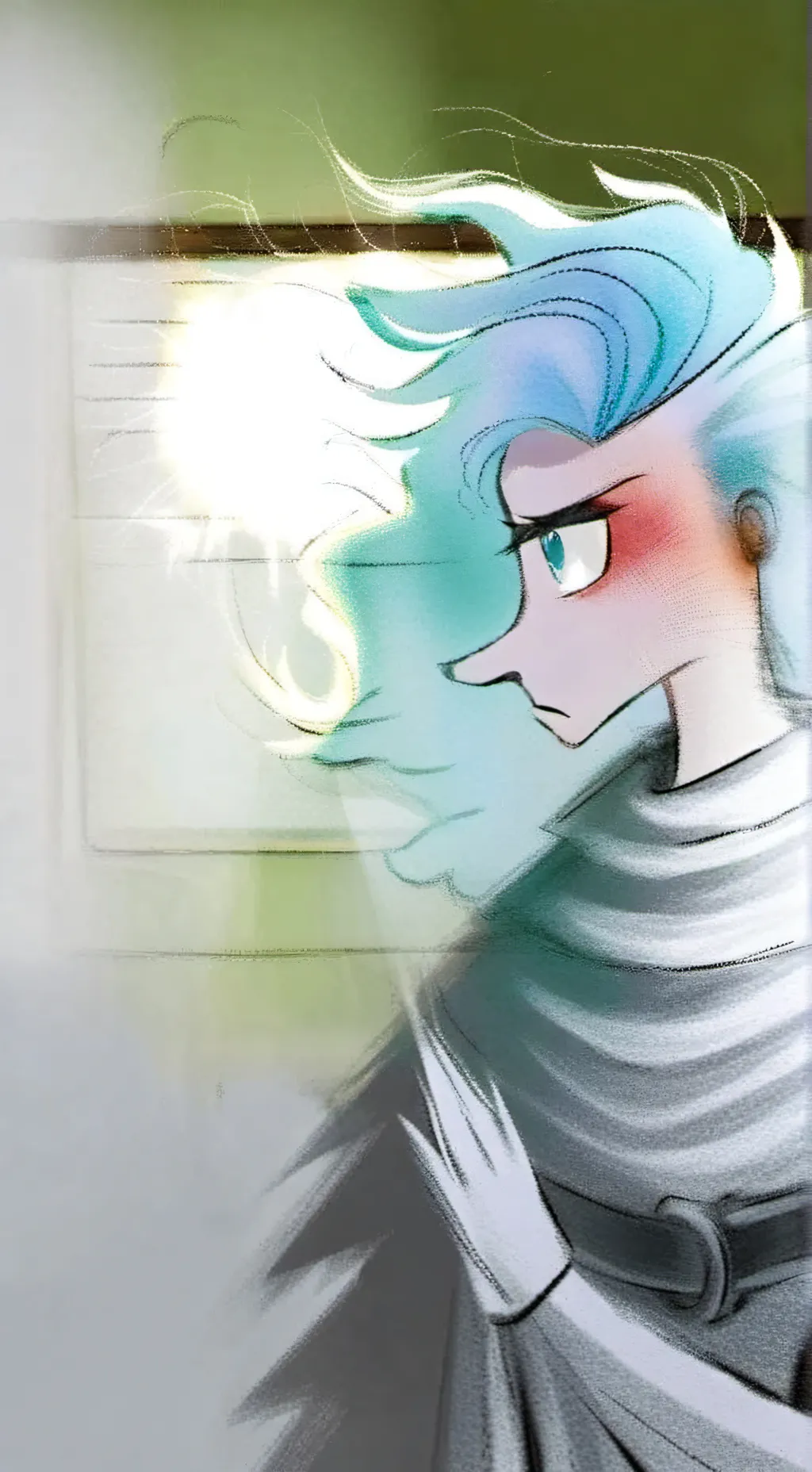 ai character: Princess Celestia background