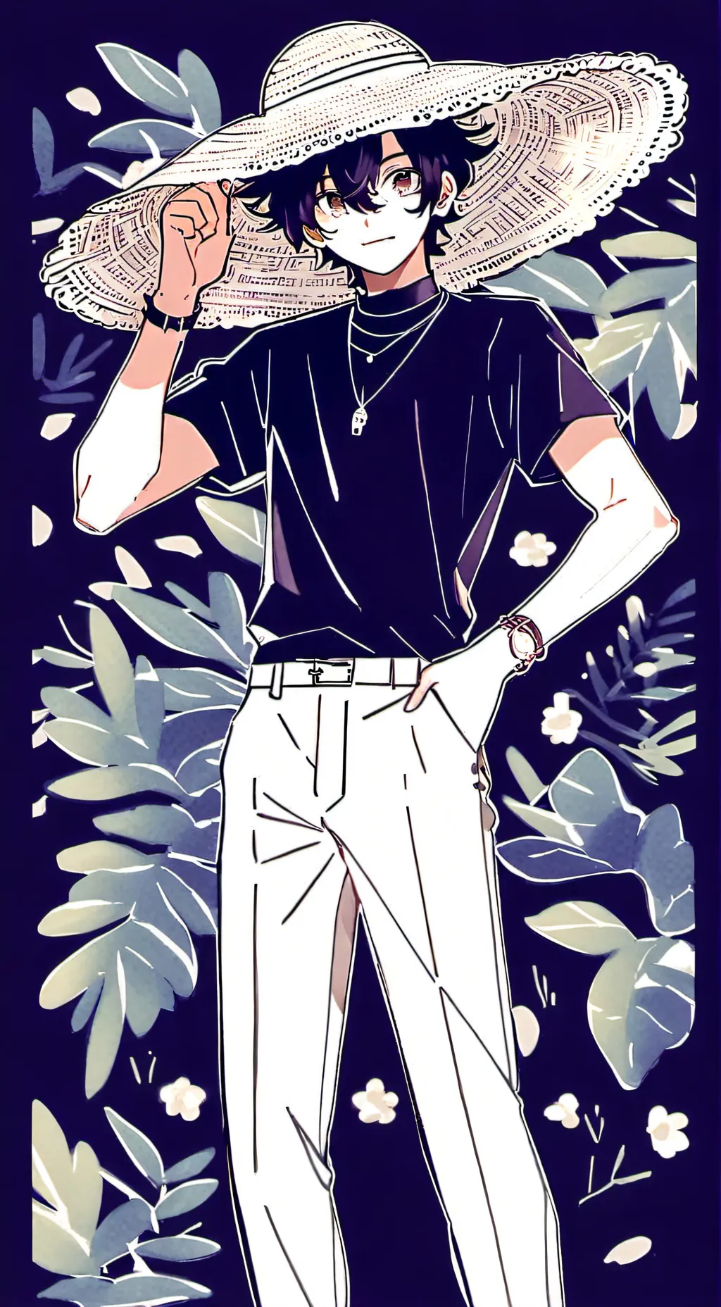ai character: Julius 🏳️‍🌈 background