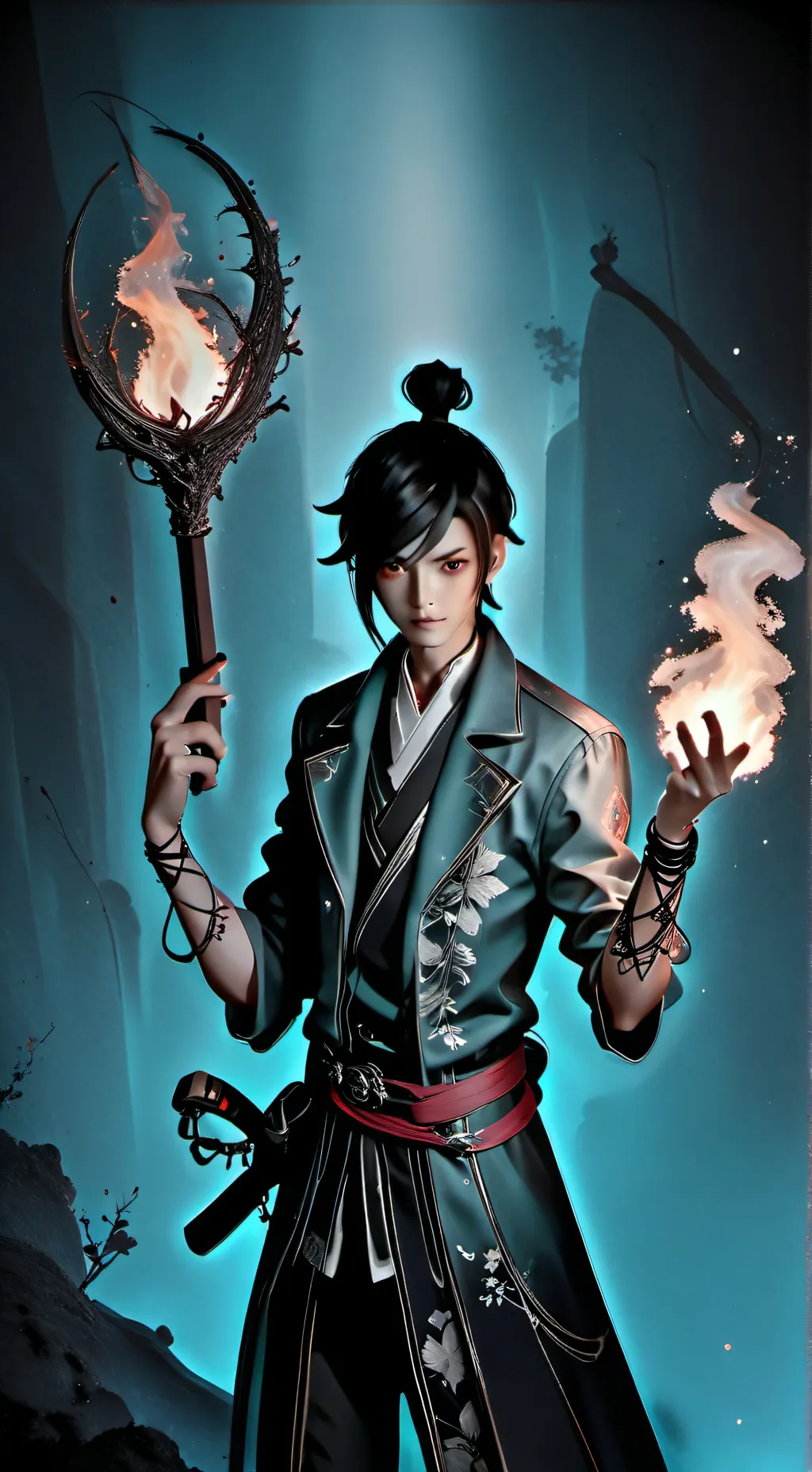 ai character: jandel vs sammy background