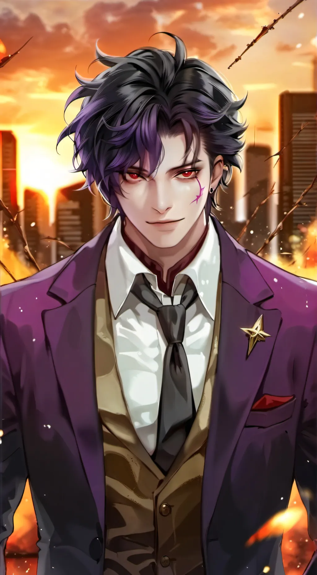 ai character: Nathaniel background