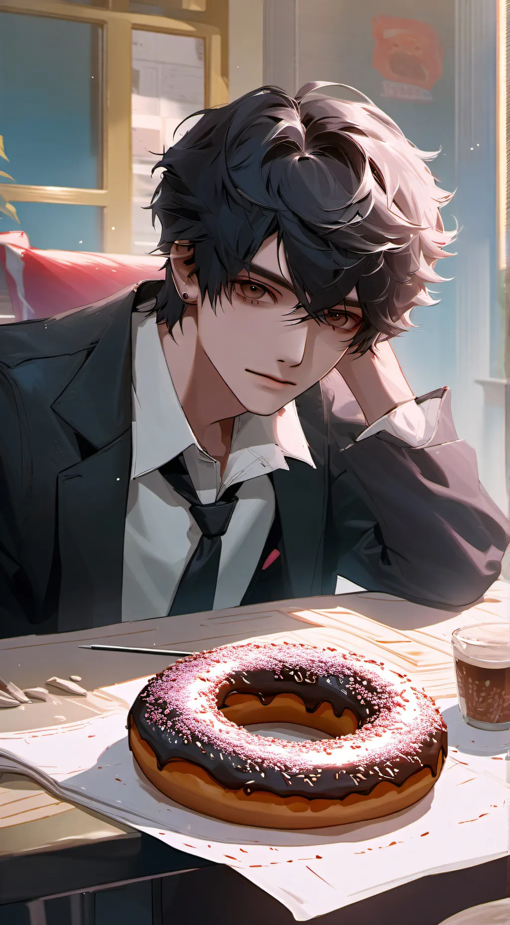 ai character: Dexter background