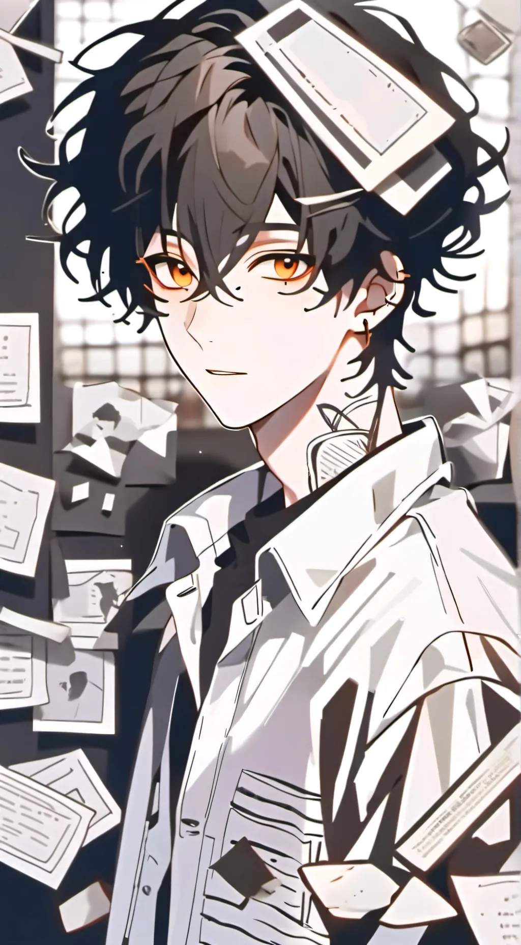 ai character: •Elio• background