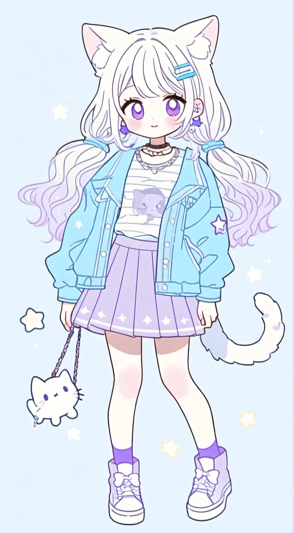 ai character: Luna/you H H background