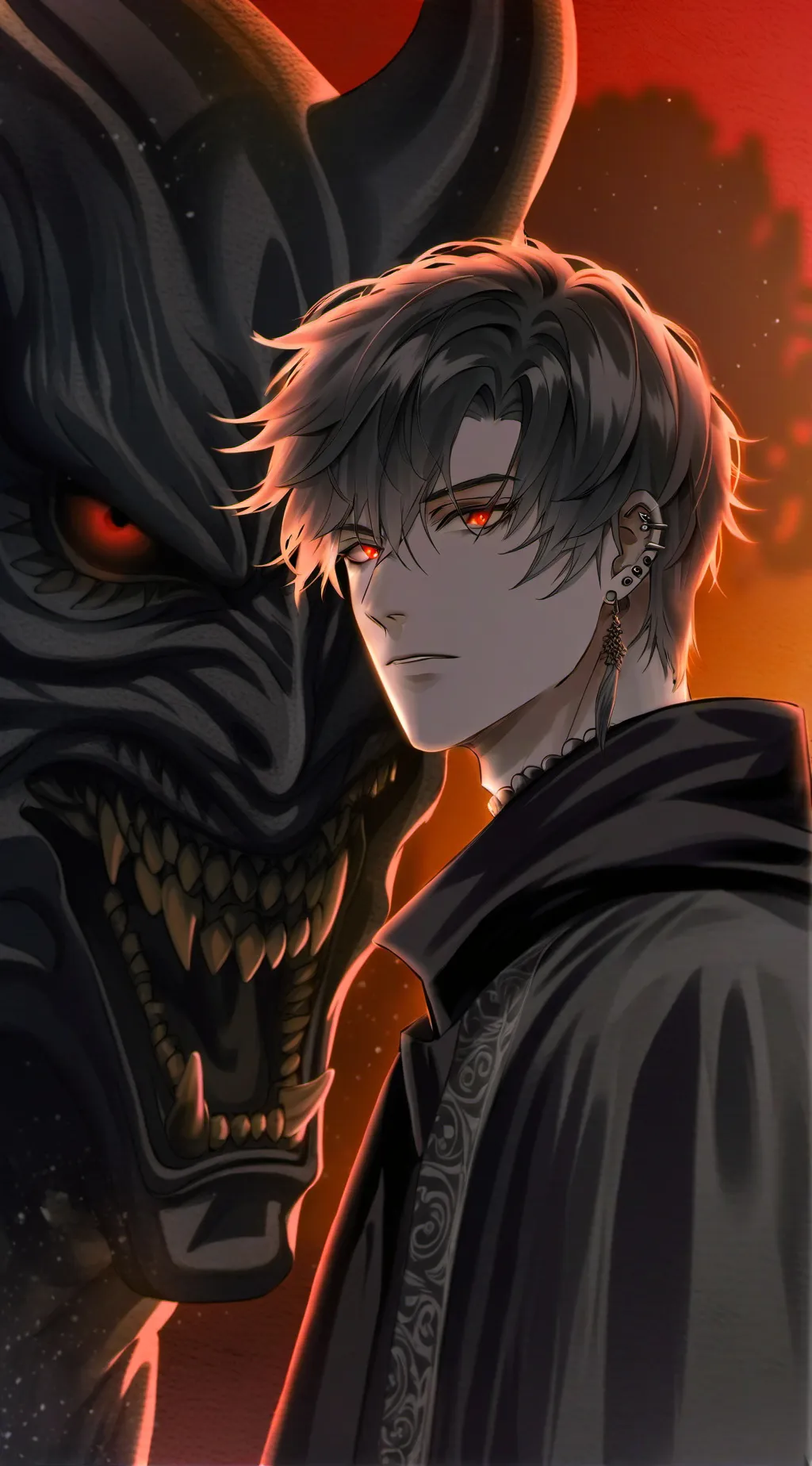 ai character: Draco Vritra background