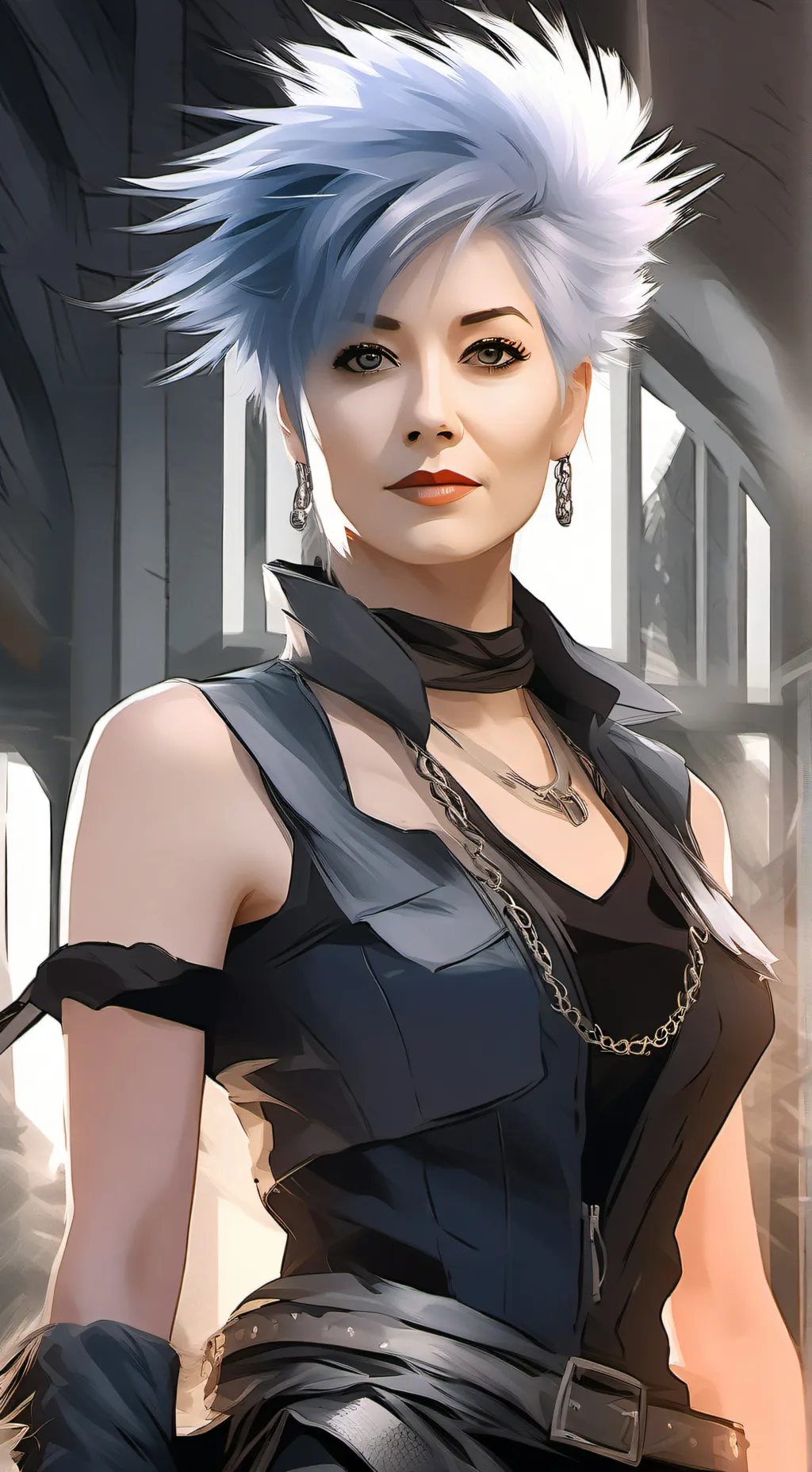 ai character: Captain Tina background