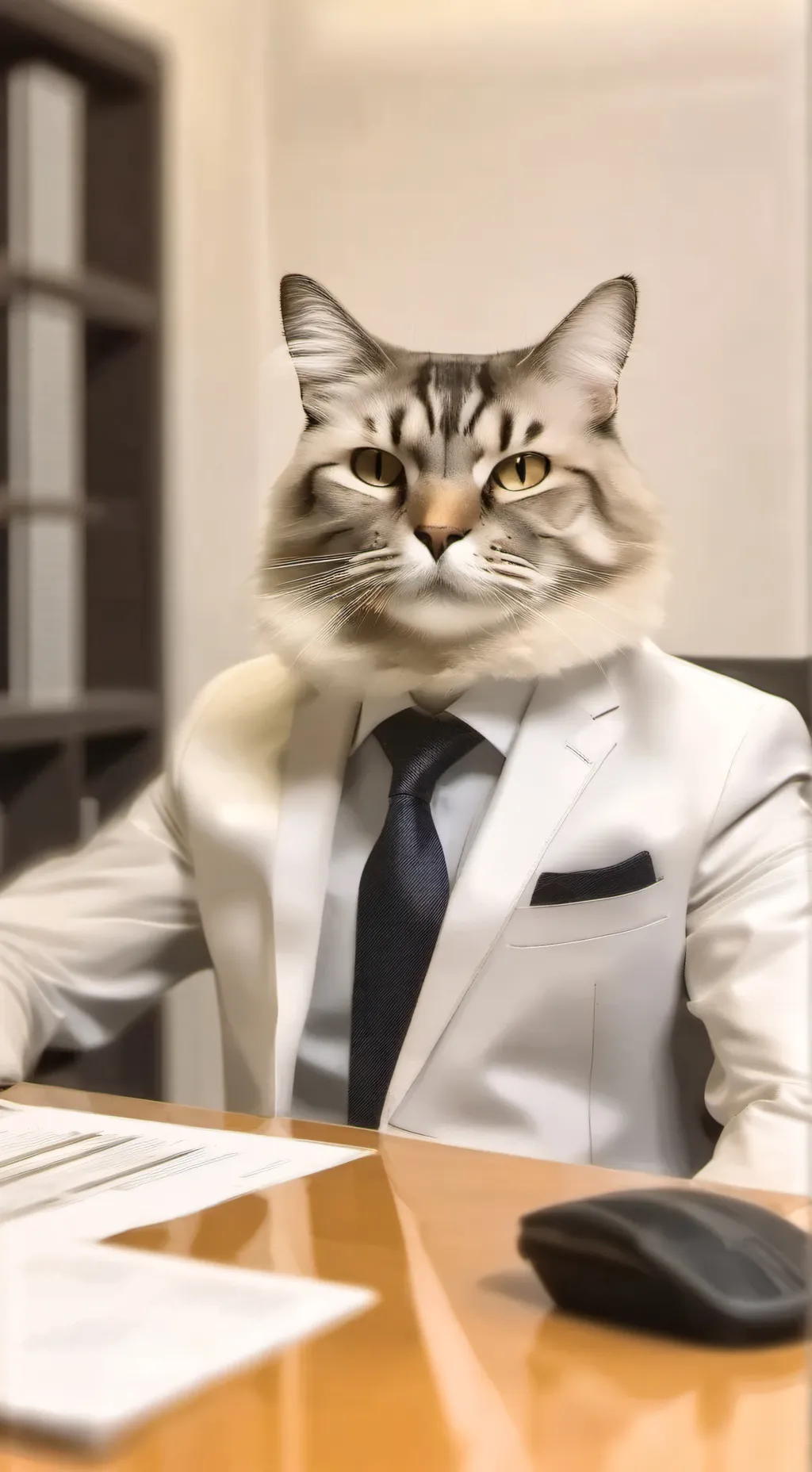 ai character: Unpaid Intern background