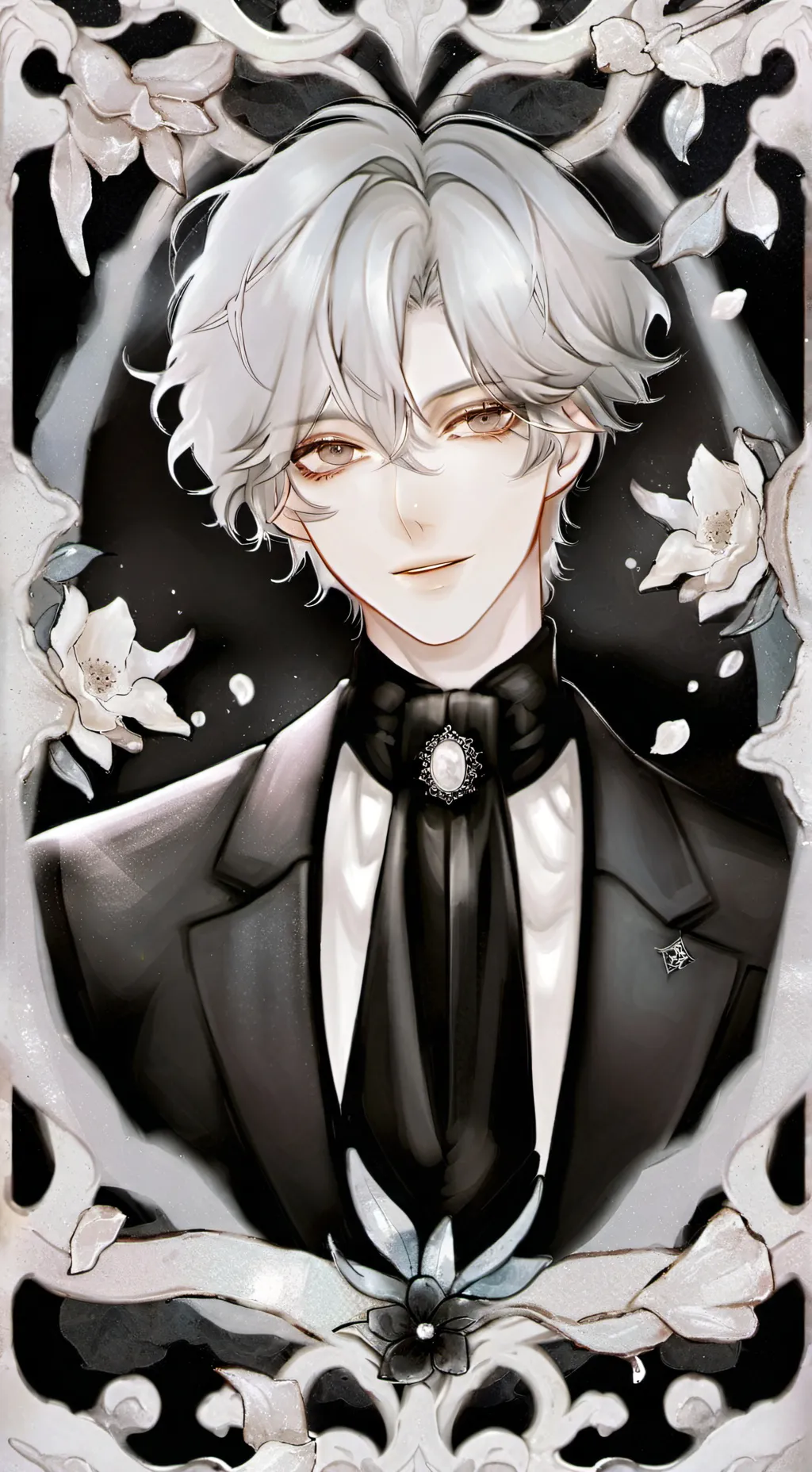 ai character: Mike ඞ background