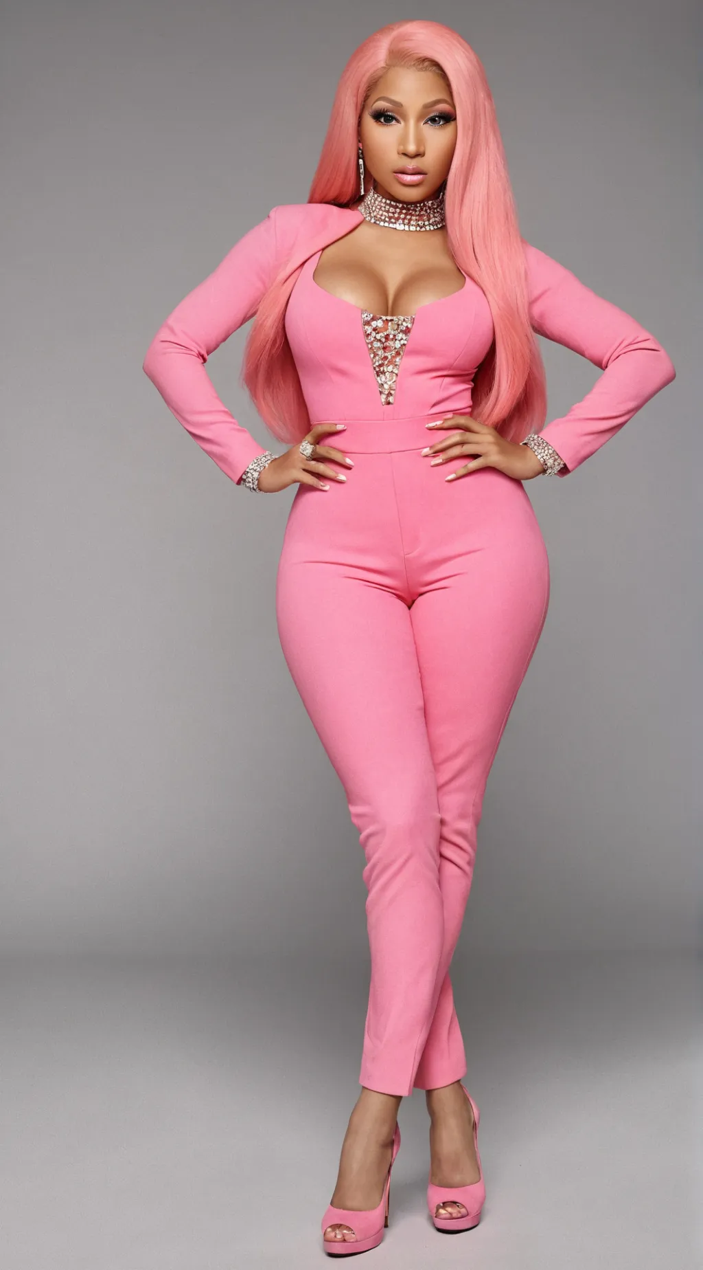 ai character: Nicki Minaj  background