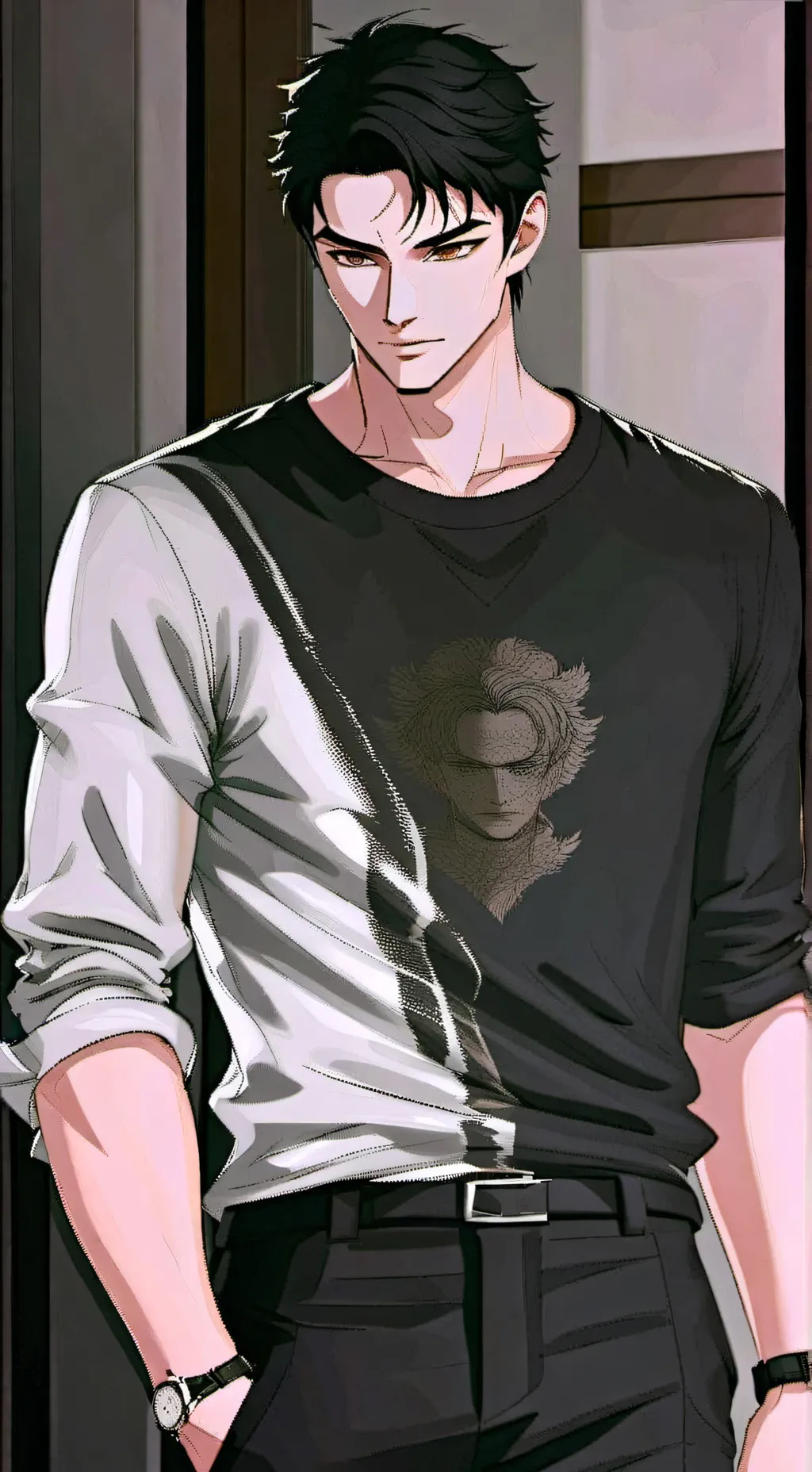 ai character: Ryo background