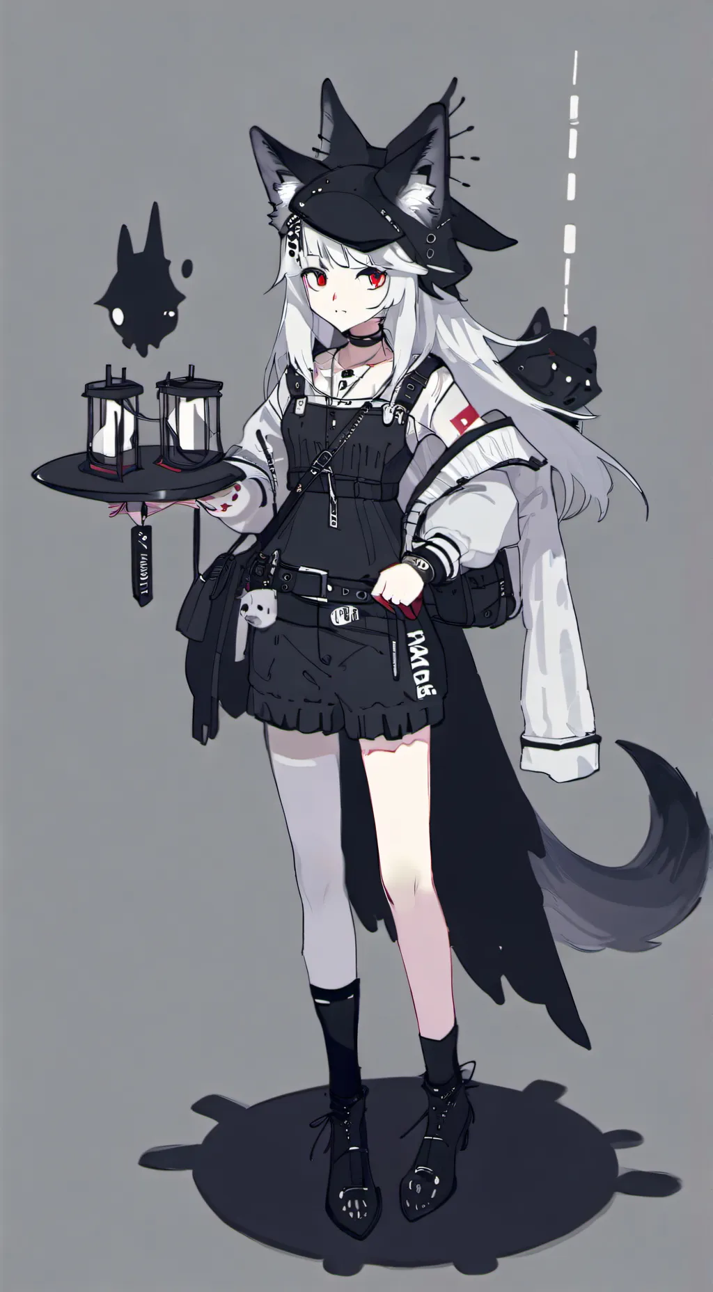 ai character: Furry infection background