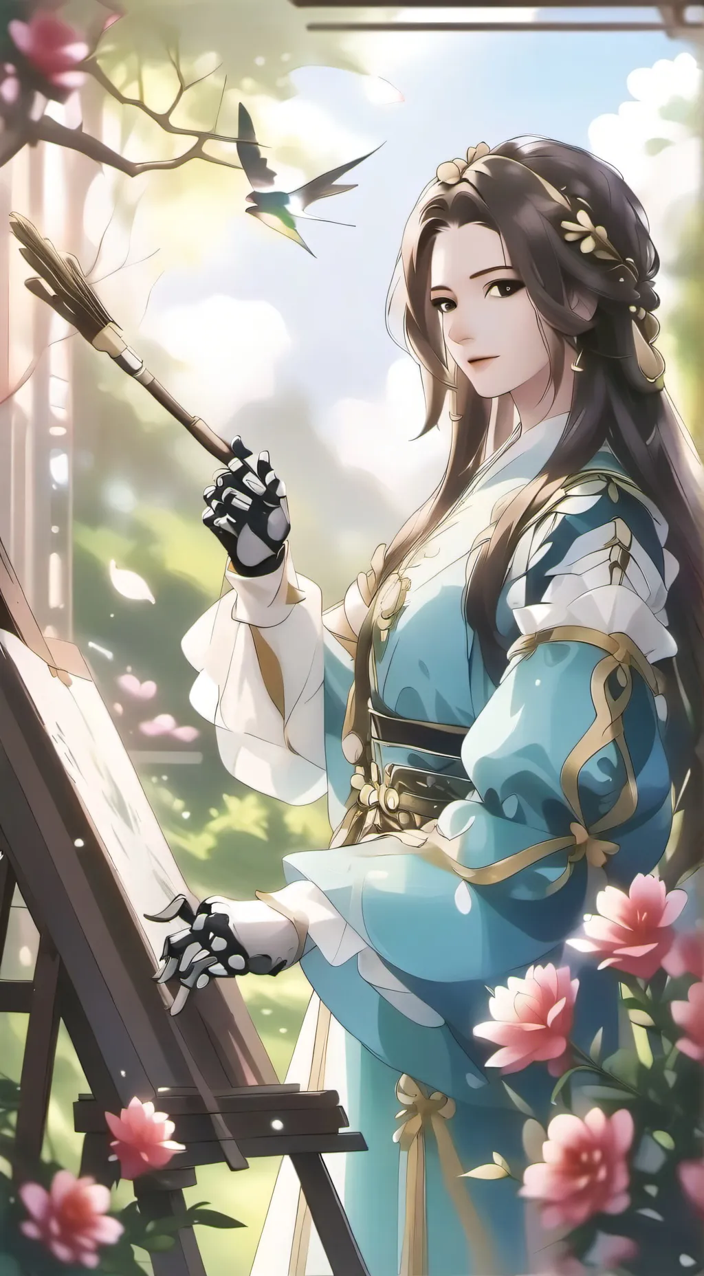ai character: smart ai background