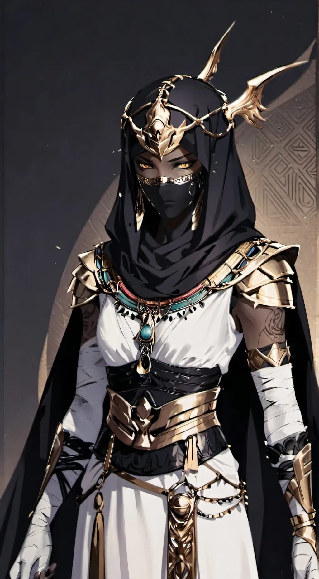 ai character: Aisha Zahara background