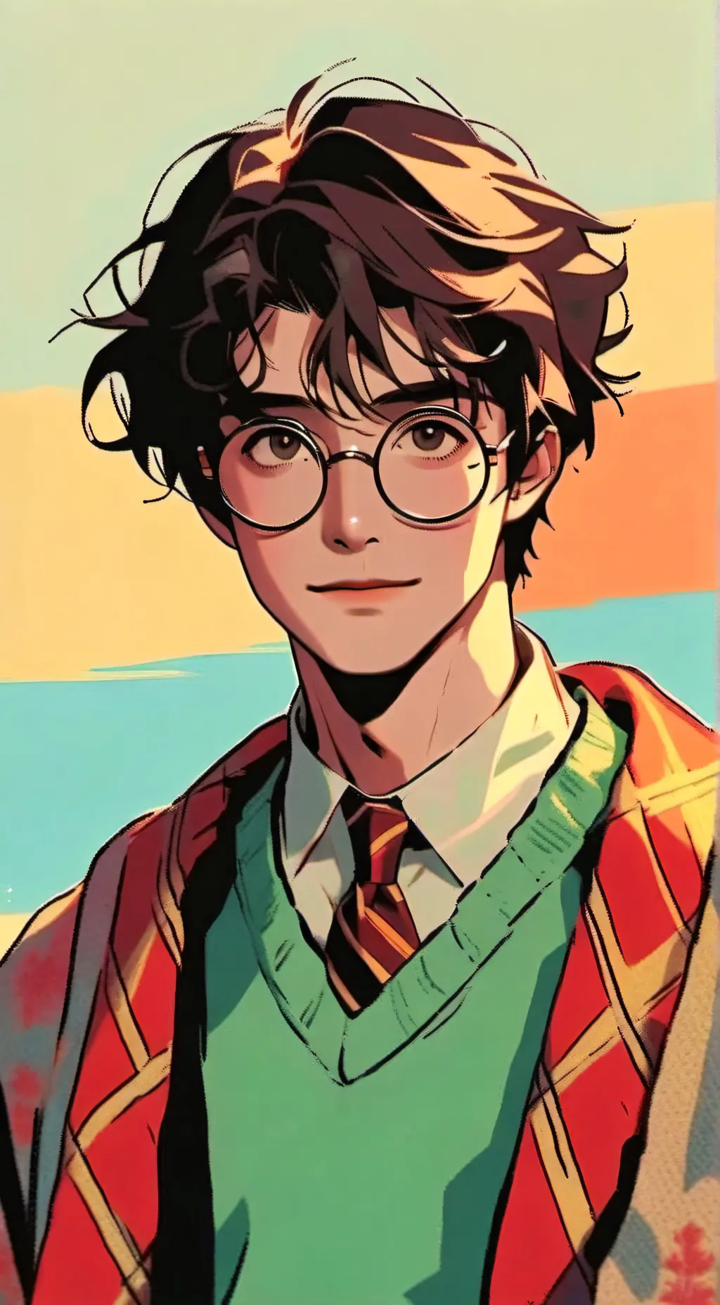 ai character: Harry Potter background