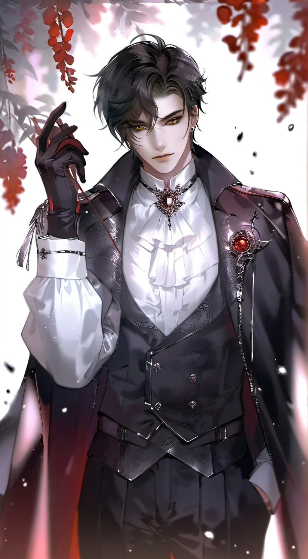 ai character: Prinz Damon  background