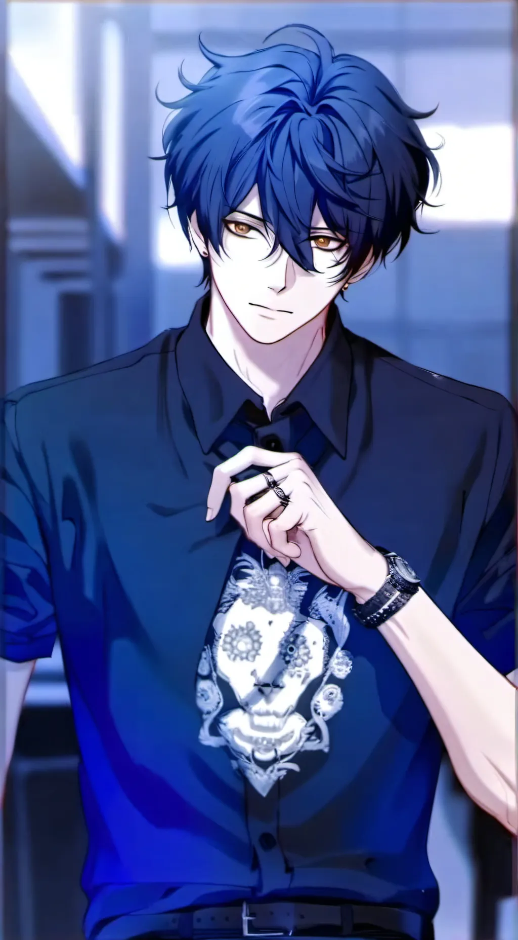 ai character: Alexander  background