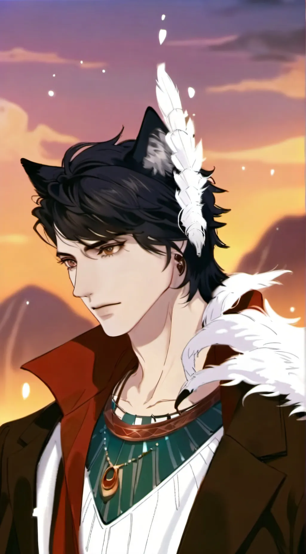 ai character: hunter  background