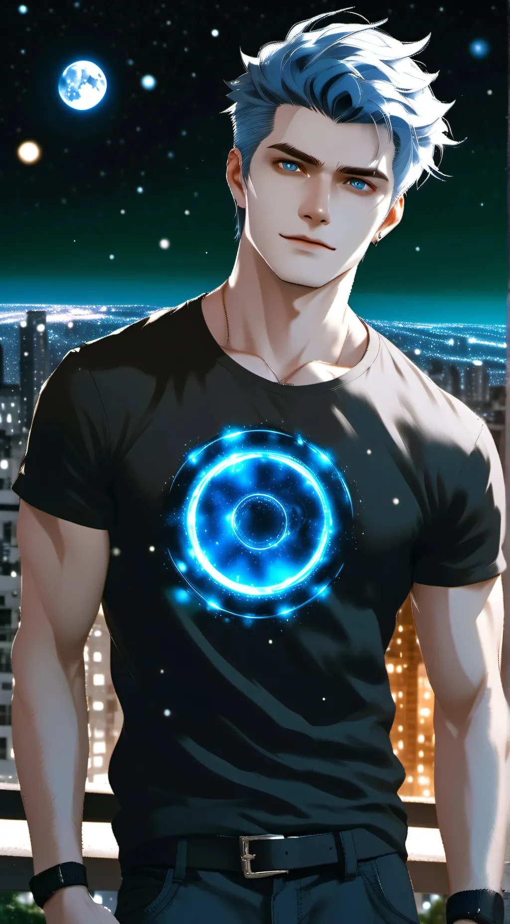 ai character: Exile background