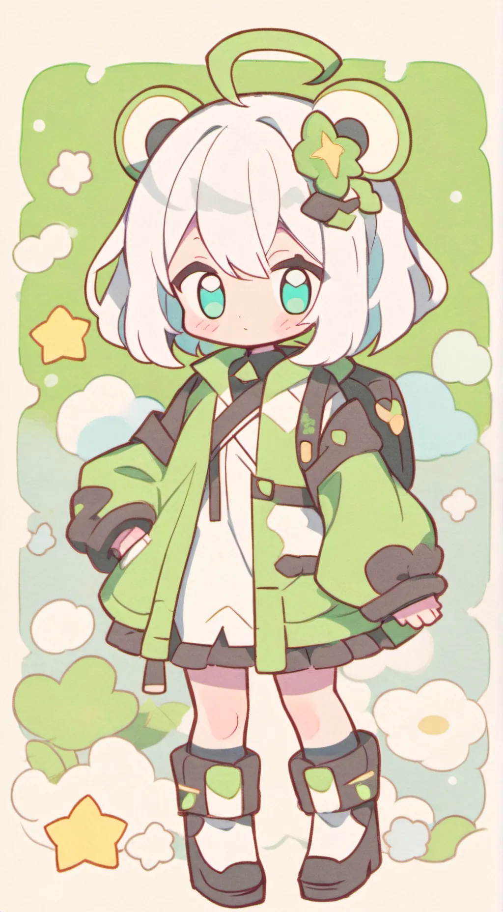 ai character: Jewel background