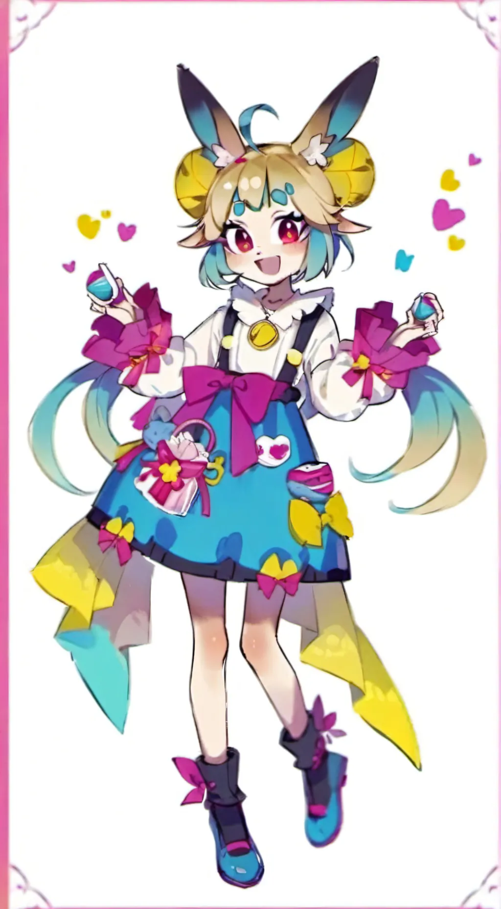 ai character: Yatta! background