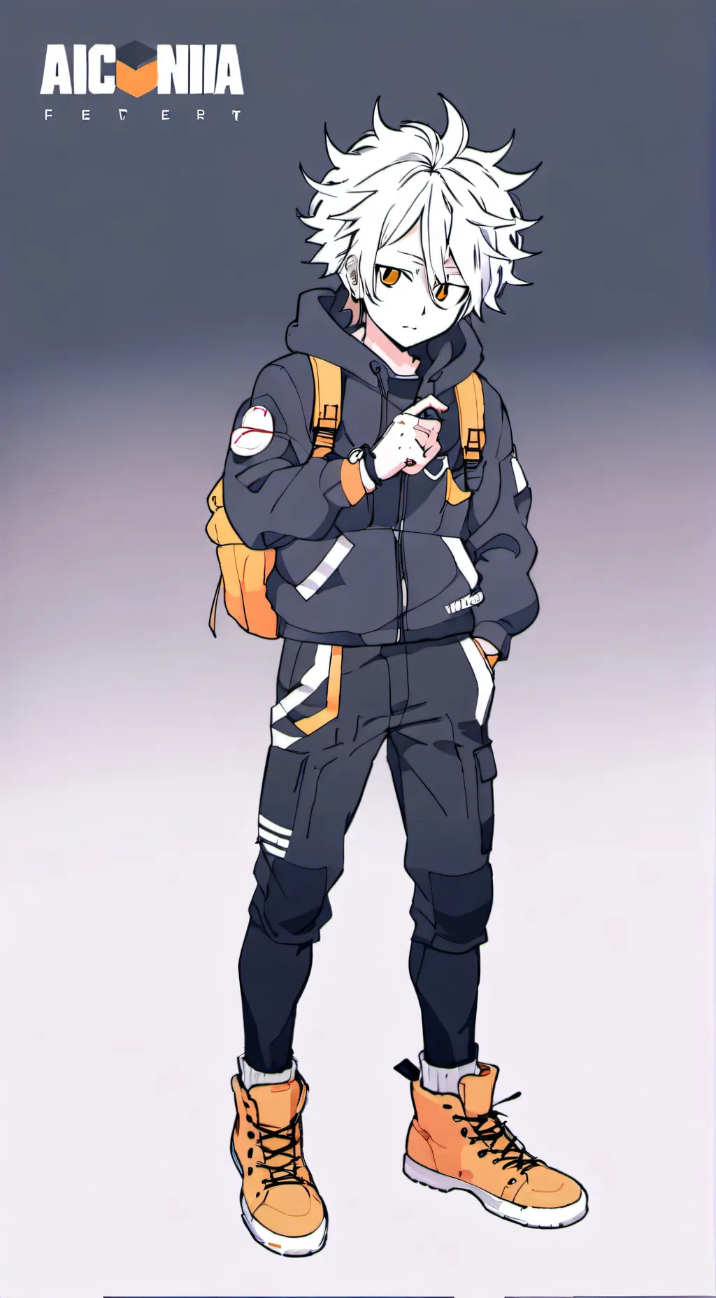 ai character: Mha crush background