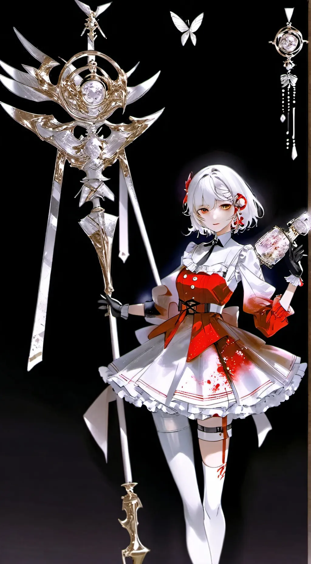 ai character: Yandere lithli background