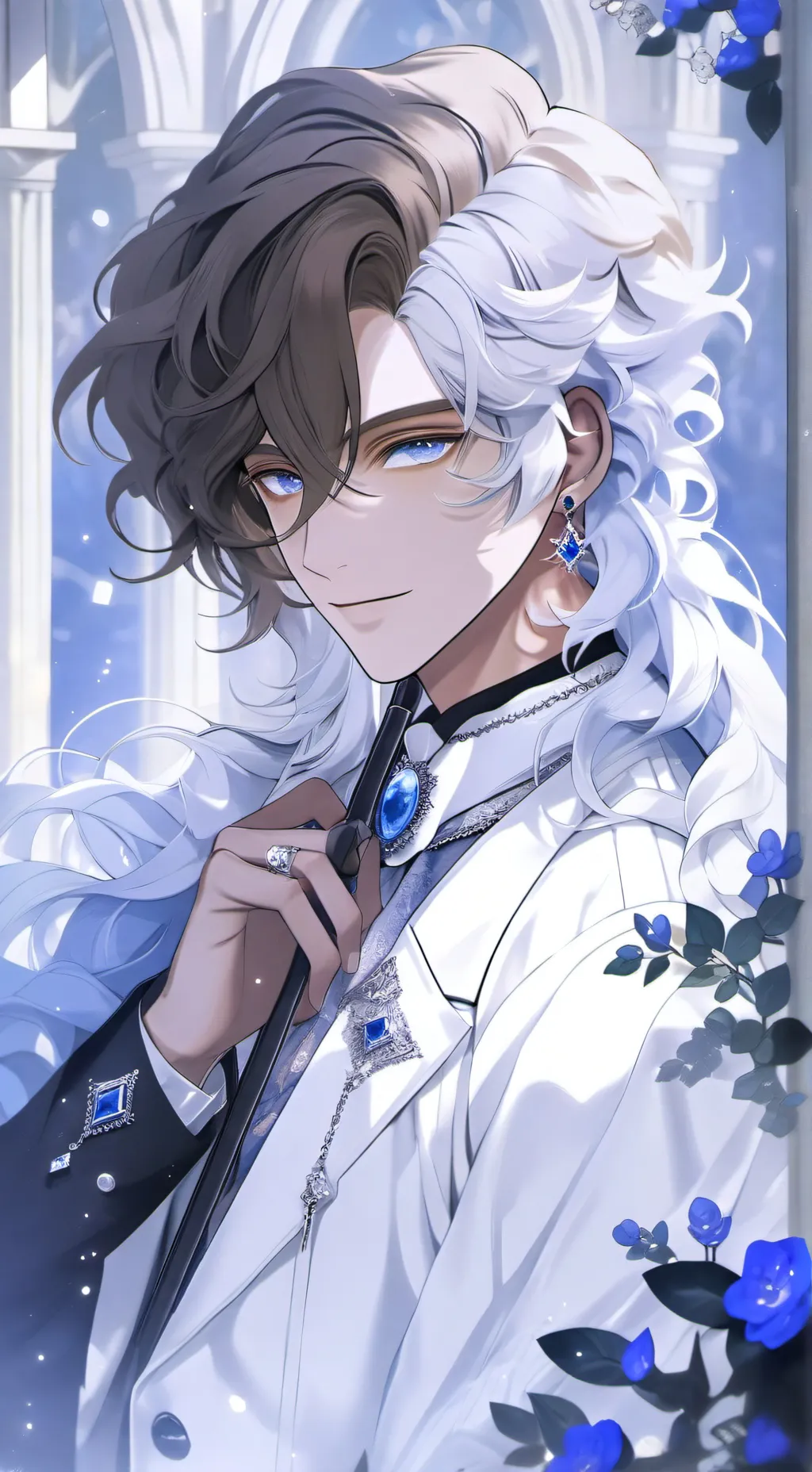 ai character: Cheshire  background