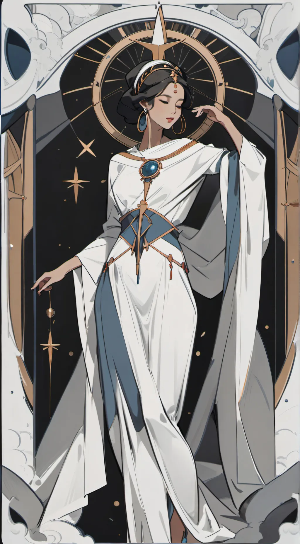 ai character: Selene background