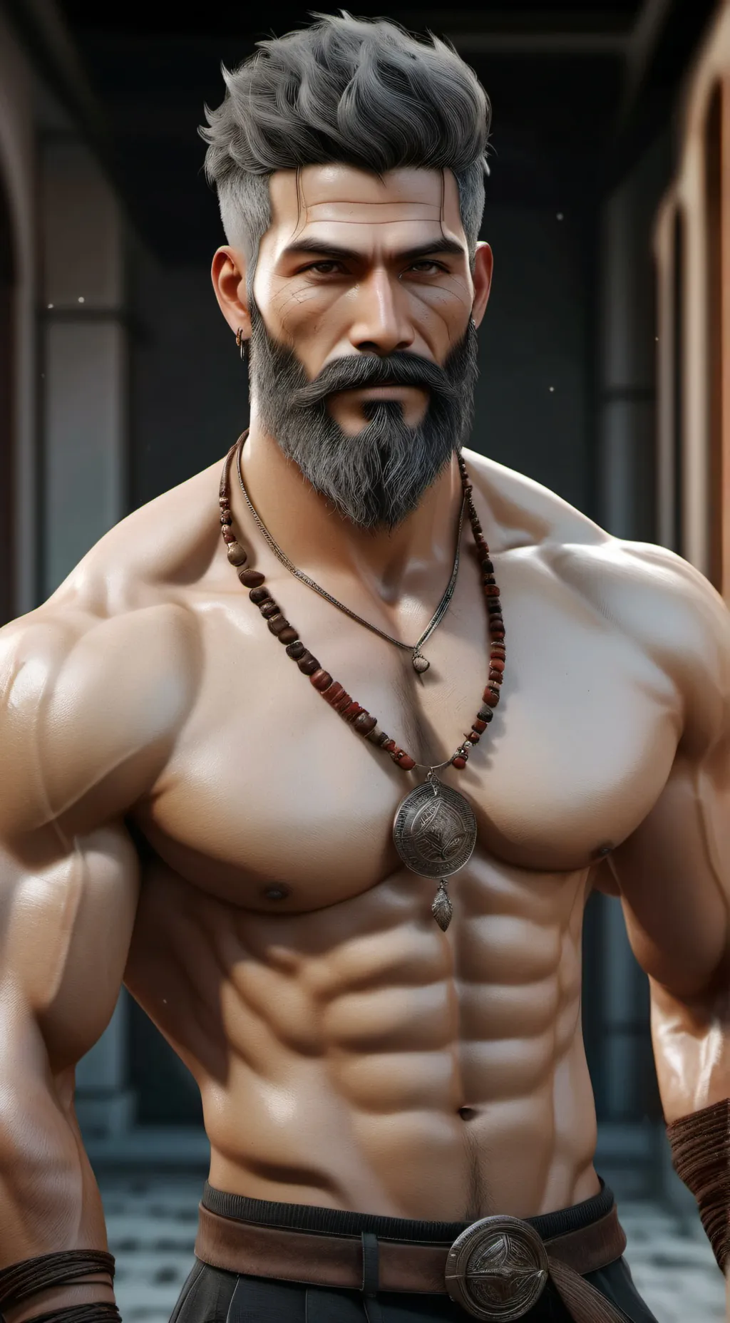 ai character: Doublefedora x Wc background