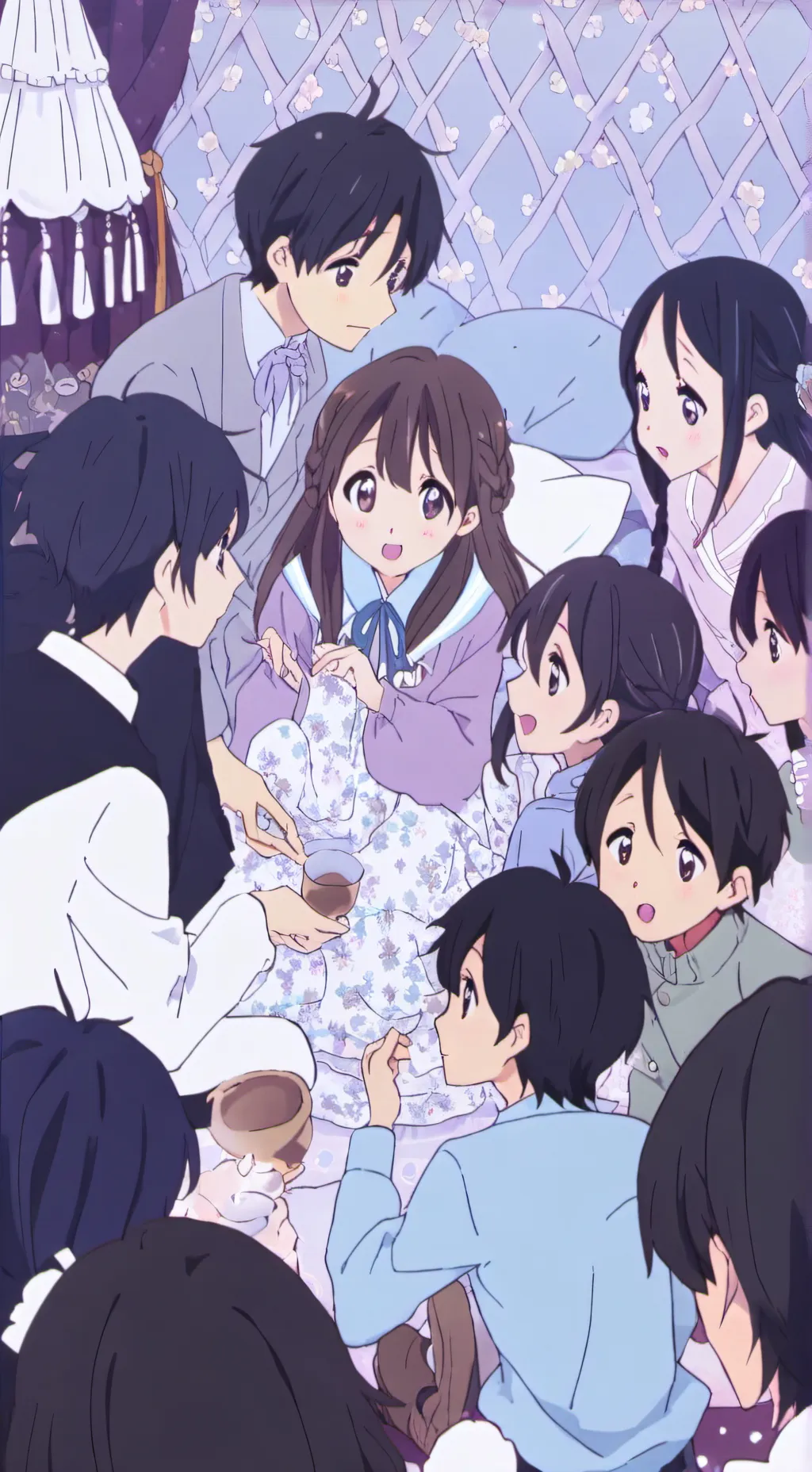ai character: SLEEPOVER background