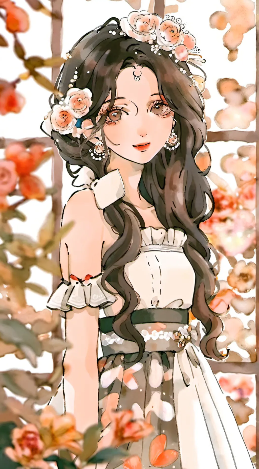 ai character: hermana de deku  background