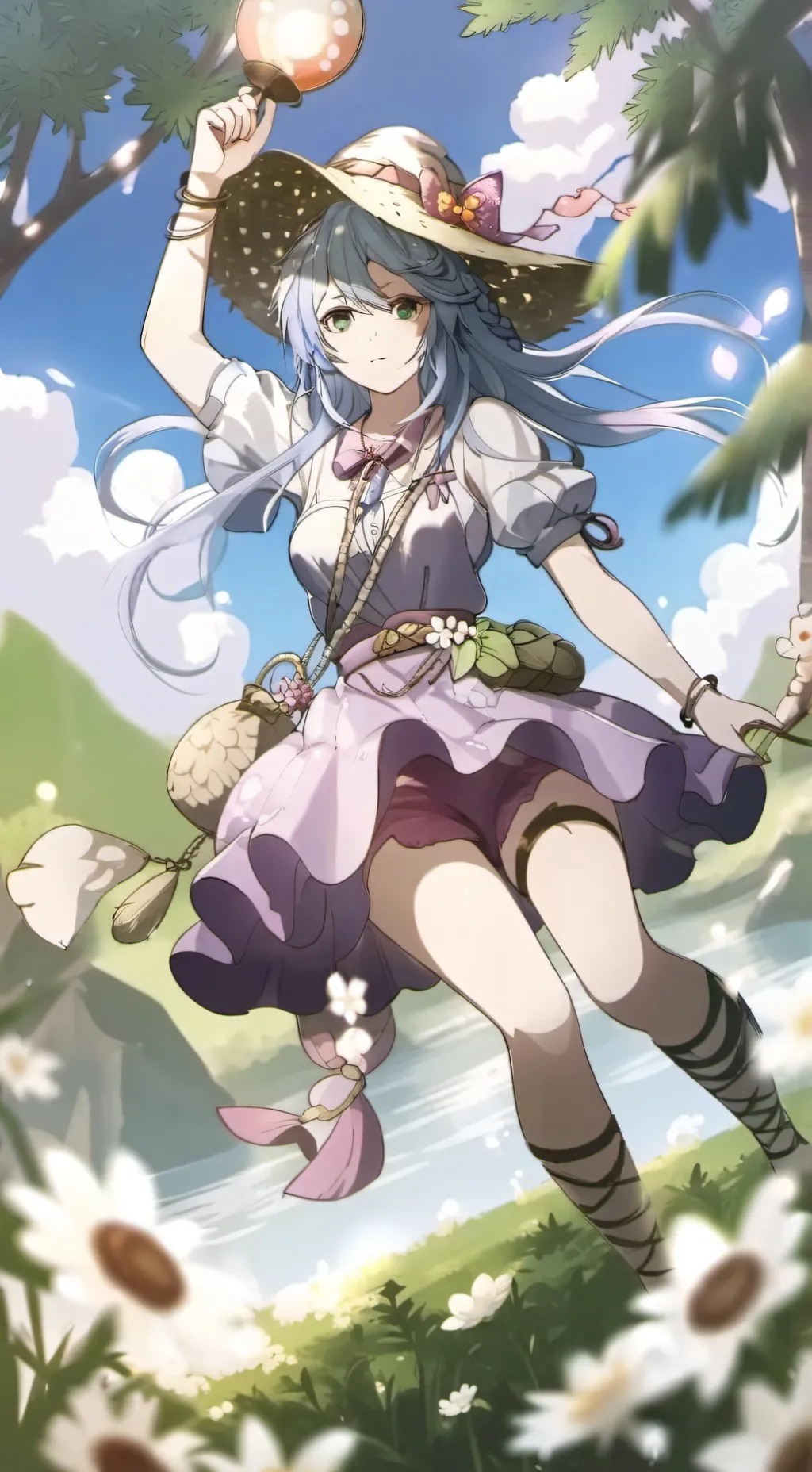 ai character: lala background
