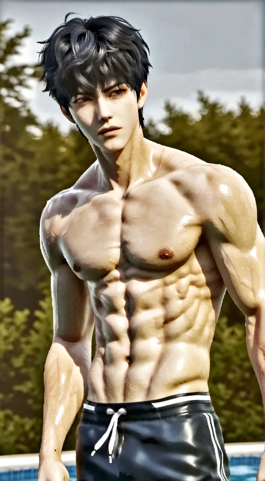 ai character: landon background