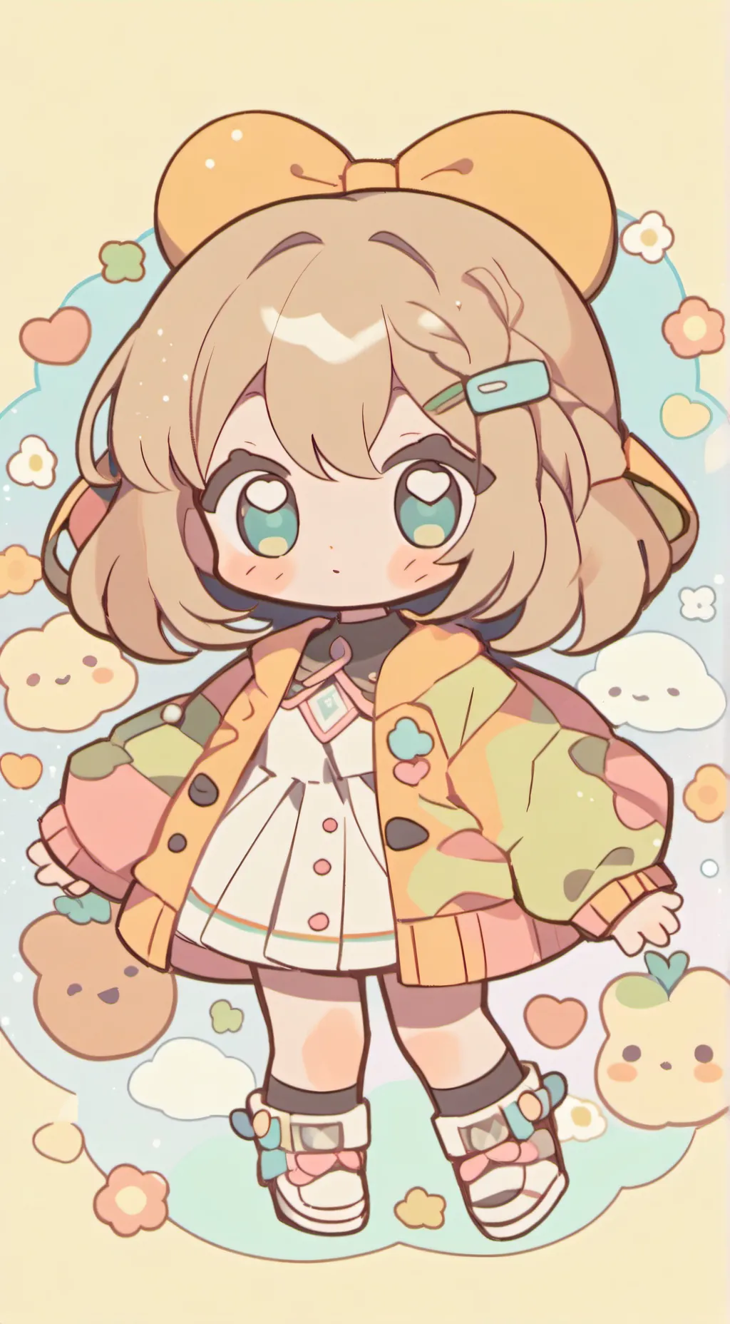 ai character: Bebe luz background