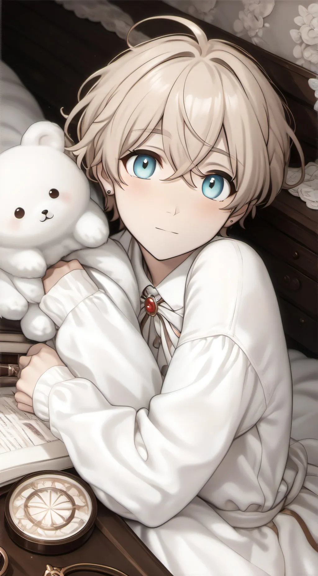 ai character: Miko  background