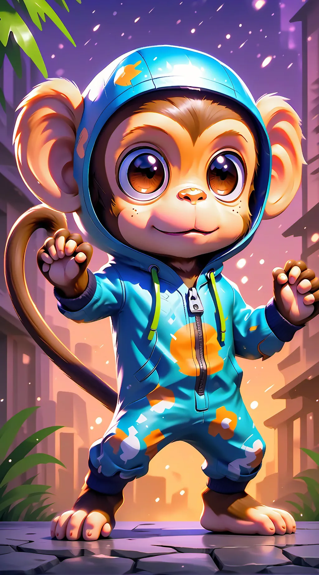 ai character: Grow a garden background