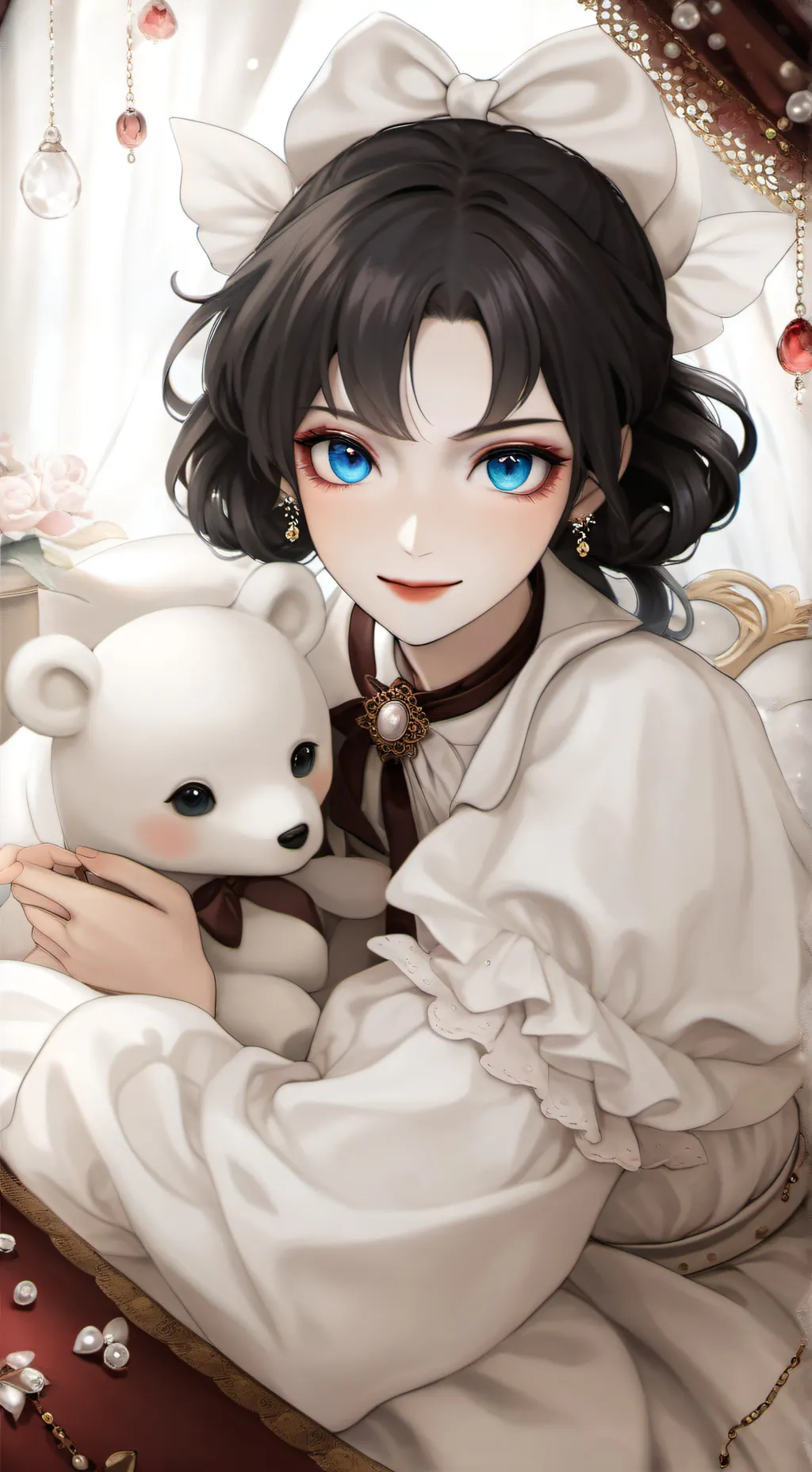 ai character: Zoey  background