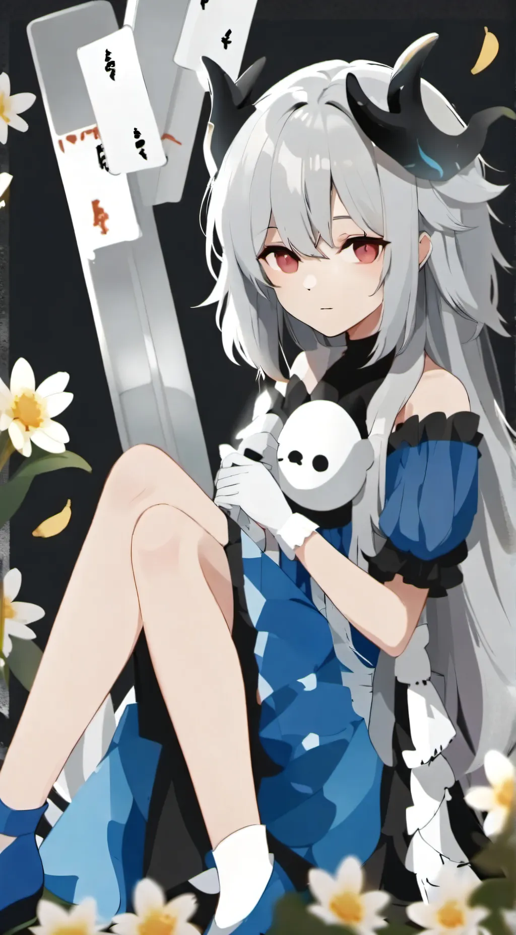 ai character: 月琪 background