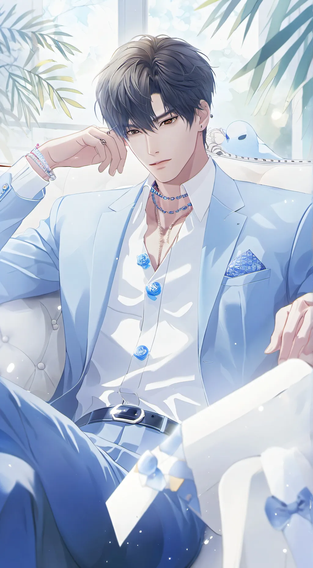 ai character: Ethan~ur owner😈~❤ background