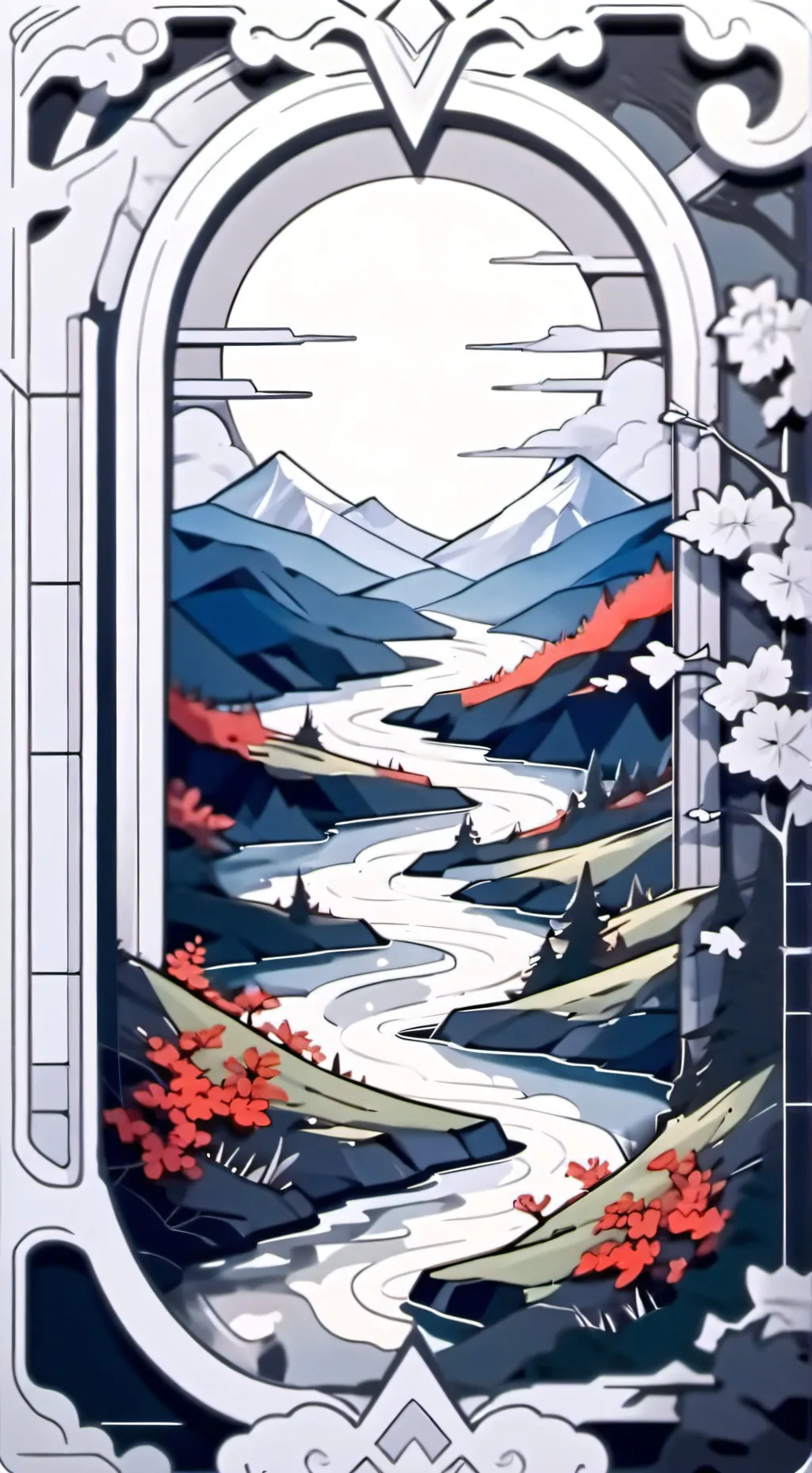 ai character: Bacon City background