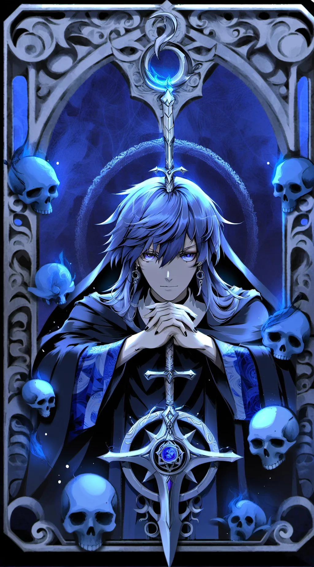 ai character: Yandere lithli background
