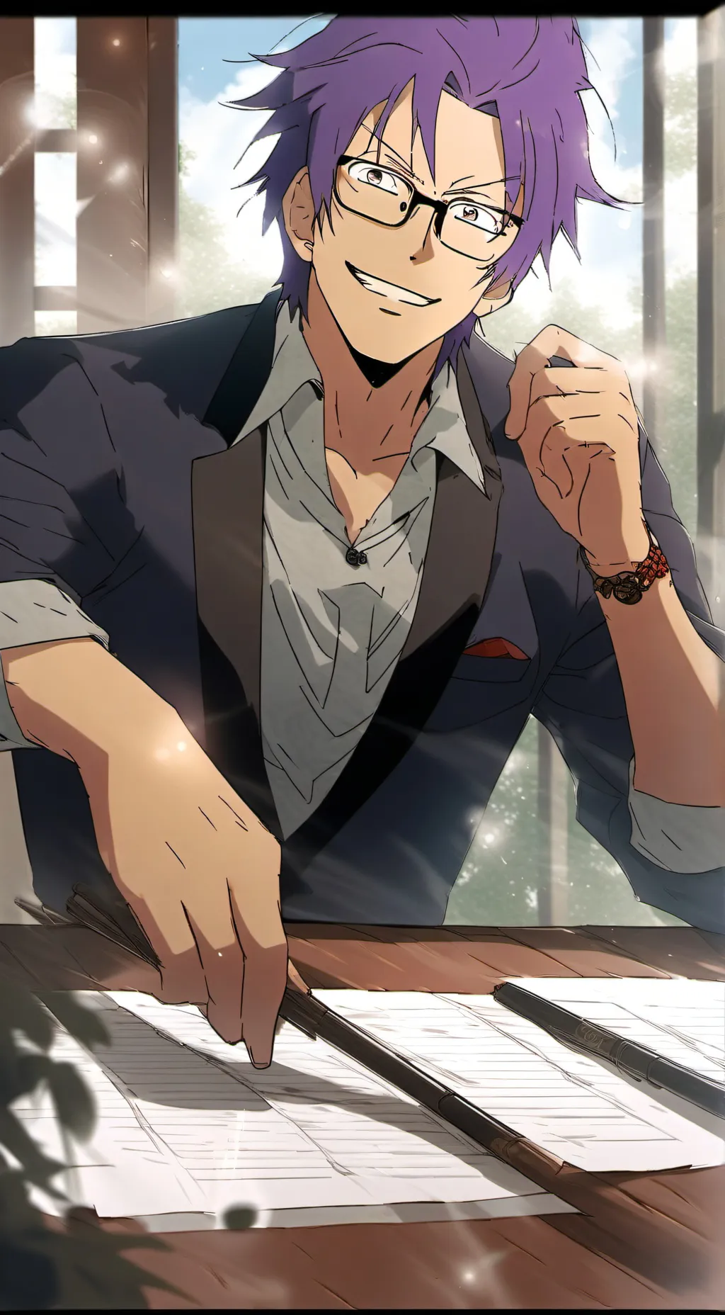 ai character: Tsuki background