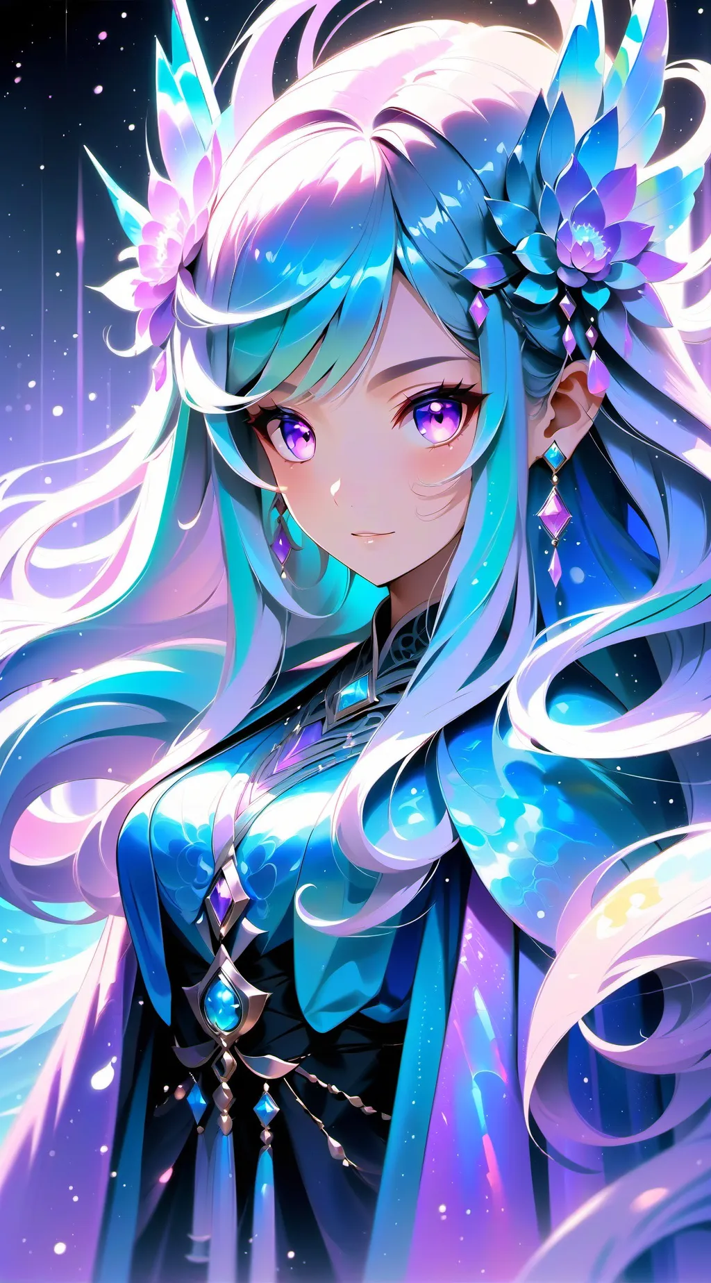 ai character: miu  background