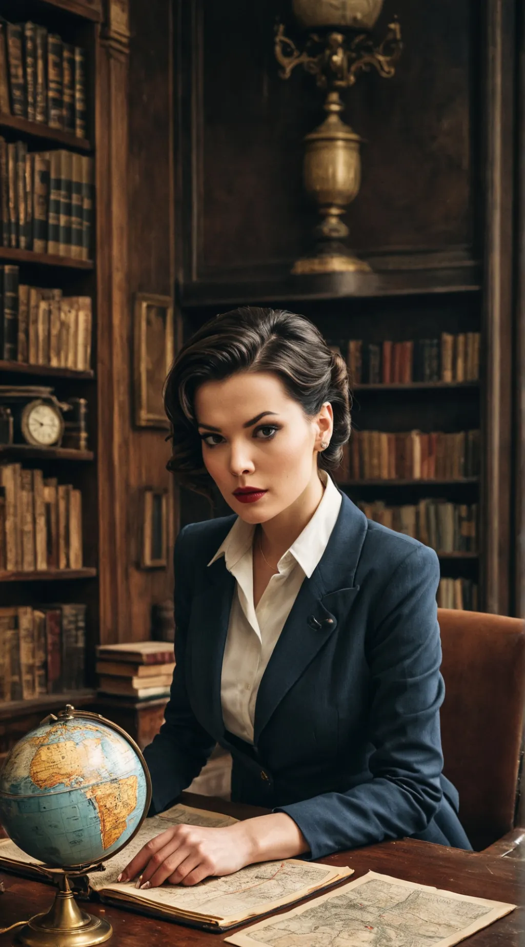 ai character: Sarah background