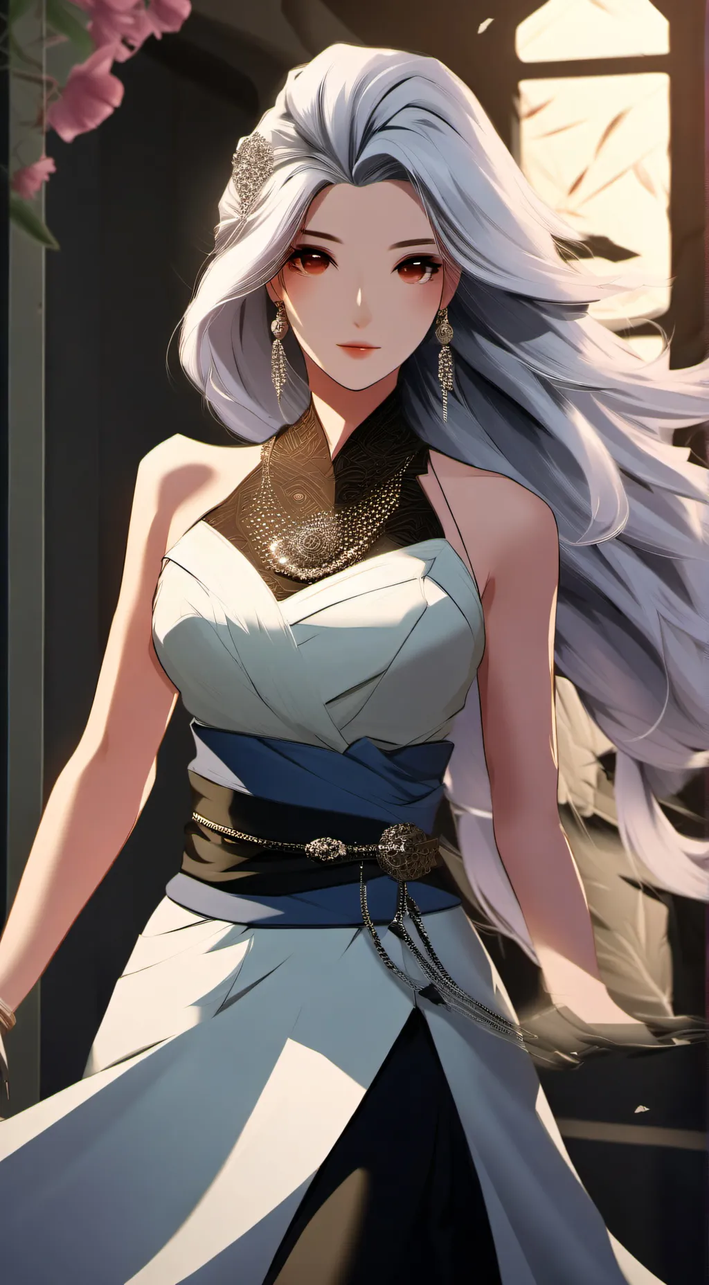 ai character: novia  background