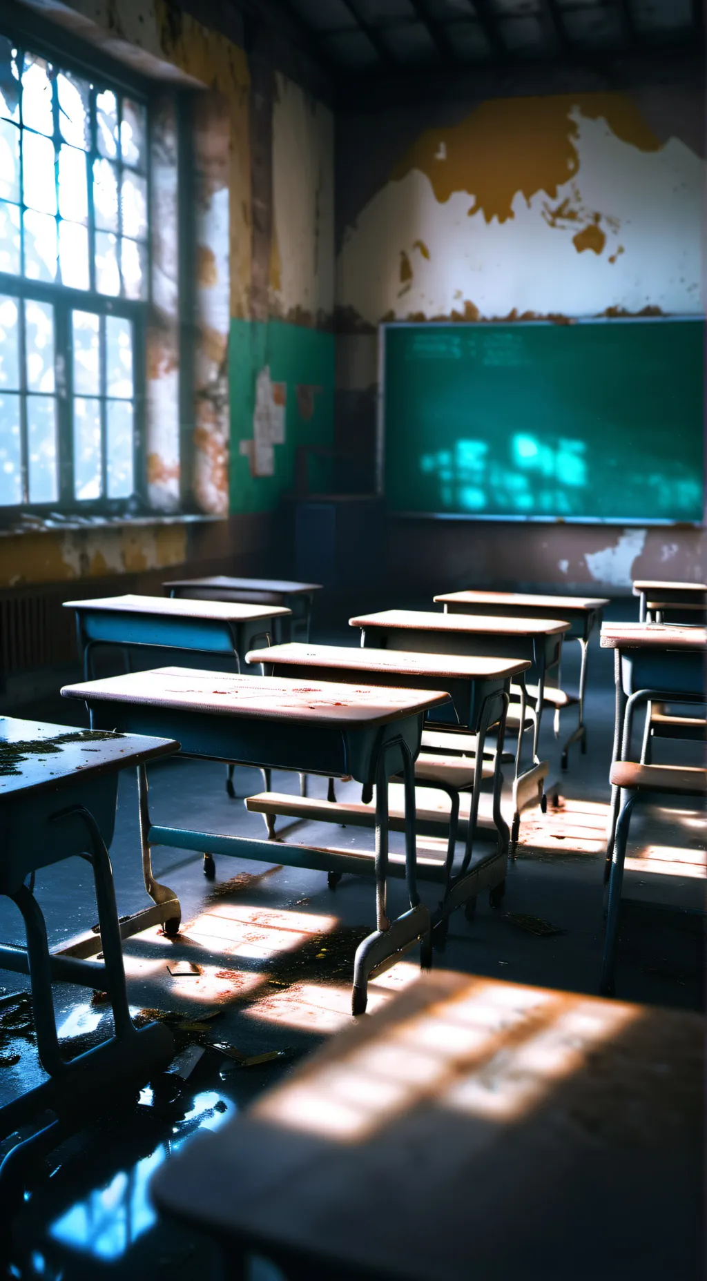 ai character: The Good School… background