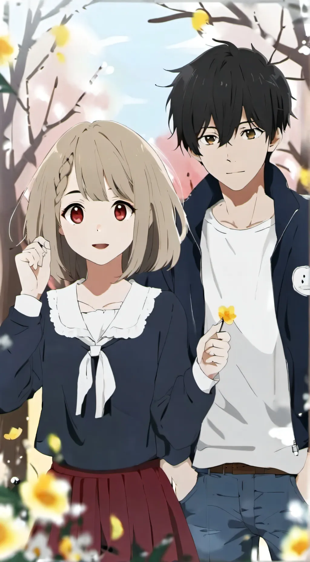 ai character: Angela and alex background