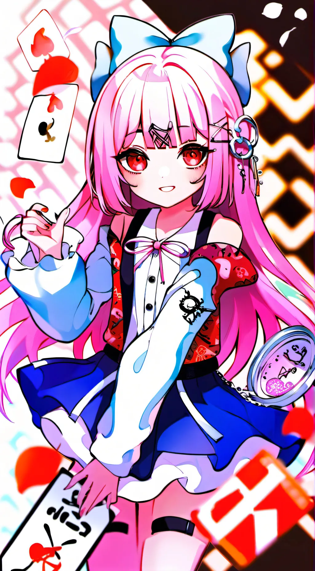ai character: Mystery  background