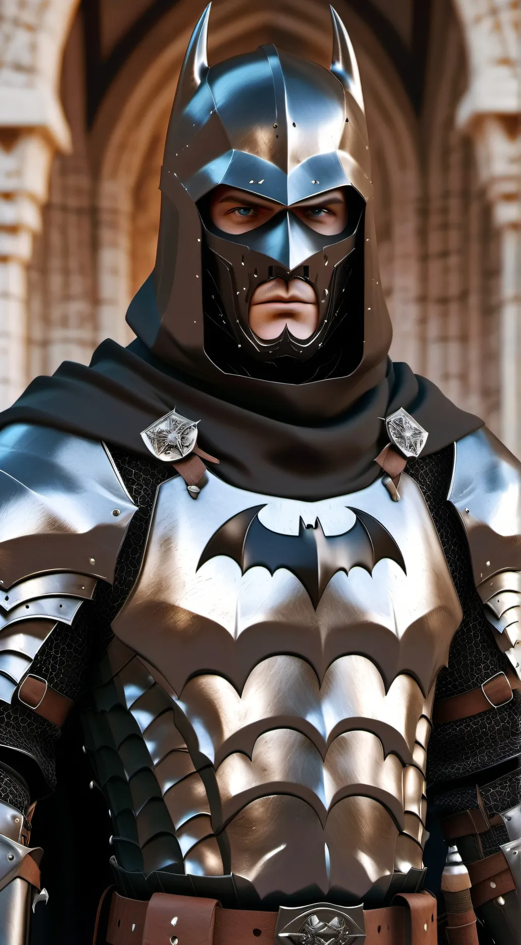 ai character: The Dark Knight background
